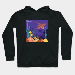 Zoology: Colourful Stingray Hoodie